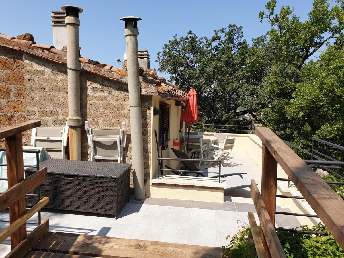 Le Querciolaie Monte Cavallo - Upper Apartment Saturnia Eksteriør bilde